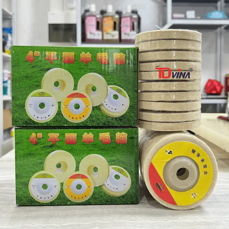 Nỉ Trắng Đánh Bóng Inox TD Vina