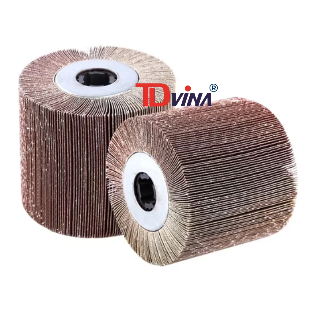 Quả Lô Lá Nhám Ráp Xếp Đánh Xước – Đánh Bóng Bề Mặt Inox 60# và 80# 